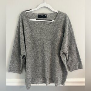 Twenty5A Grey Knit Sweater